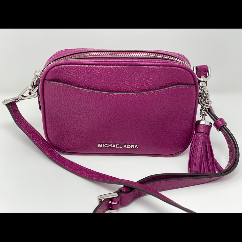 MICHAEL KORS Leather Belt Crossbody Shoulder Bag
